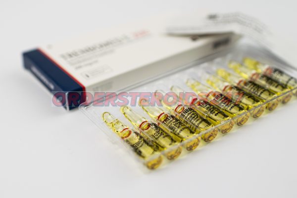 TRENBOMED E 200 (Trenbolone Enanthate) by Deus Medical, an anabolic steroid containing 200 mg per vial, used for muscle growth and strength enhancement.