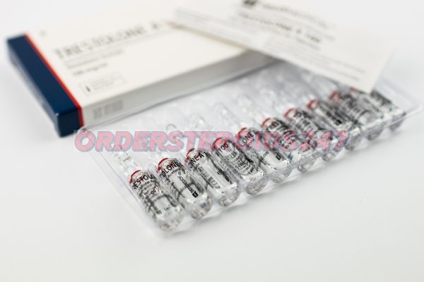 TRESTOLONE A 100 (Trestolone Acetate) by Deus Medical, an anabolic steroid containing 100 mg Trestolone Acetate per vial, known for its potent muscle-building and strength-enhancing properties.